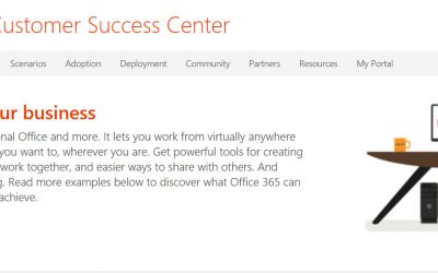 Office 365 Customer Success Centre Available