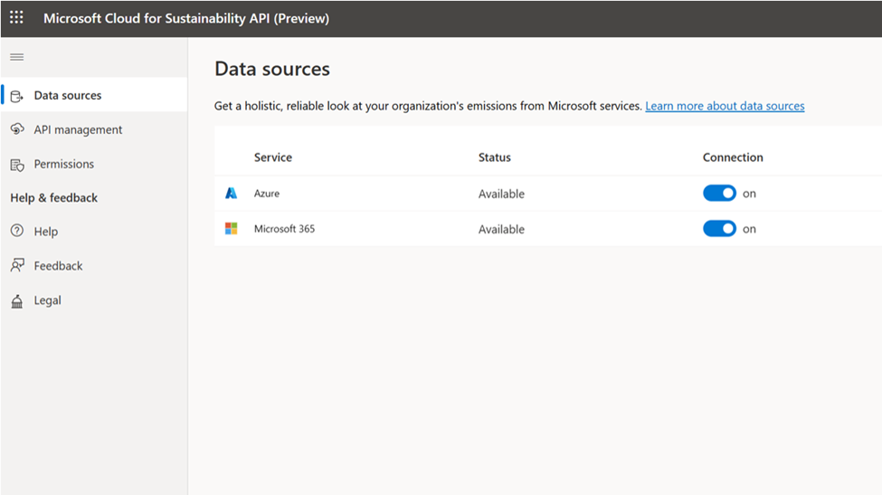 Access your Microsoft 365 cloud emissions data with the Microsoft Cloud for Sustainability API