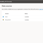 Access your Microsoft 365 cloud emissions data with the Microsoft Cloud for Sustainability API